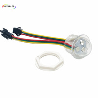 3 Pixels Amusement Rgb Ws2811 Sm16703 Programmable SPI Smd Led Pixel Light 26mm Pirate Ship Ucs1903 Rgb pixel Led Module Light