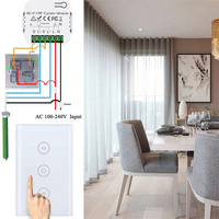 Nouveau module de commande pour stores et rideaux électriques Tuya Wifi Zigbee 2025, compatible avec Alexa et Google