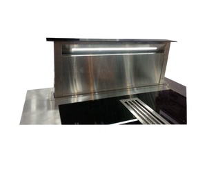 Capot de <span class=keywords><strong>cuisine</strong></span> télescopique à bras bas, comptoir en acier - Product Image 1