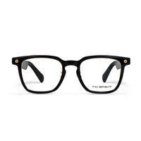 Lunettes Audio Intelligentes Classiques WS OEM, Monture Optique Complète, Caméra 4K à Oreille Ouverte, 130 Langues, Idéales pour les Voyages d'Affaires