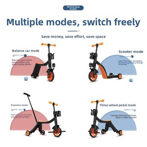 Trottinette Enfant à Roues Lumineuses, Voiture à Ciseaux, Scooter Créatif à 3 Roues, Modèle Best-Seller - Product Image 3
