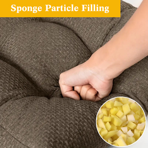 وسادة فوم مريحة مبطنة بطراز Adirondack الكلاسيكي قابلة للطي داخل/خارج المنزل بتصميم أنيق - Product Image 4