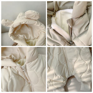 Monos de plumón para niño, ropa para bebé, mono exterior, pelele para <span class=keywords><strong>niña</strong></span>, ropa gruesa cálida a prueba de viento - Product Image 2