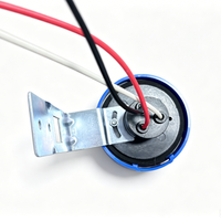 Capteur photocellule SanJin IP44 à visser 110-240V/25A 5-15 LUX, interrupteur crépusculaire, temps de réponse 0,3-0,5s pour applications extérieures haute puissance