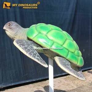 نموذج سلحفاة بحرية متحرك بحجم طبيعي من الألياف الزجاجية عالي الجودة Z MY <span class=keywords><strong>DINO</strong></span> AA-092 - Product Image 6