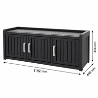 Meuble moderne pour chat avec banc de rangement, abri intérieur pour chat, armoire pour animaux de compagnie, fournisseur de meubles pour animaux