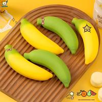 Jouets à presser créatifs en gros 2026 : Jouet anti-stress amusant en forme de banane, jouet de relaxation pour enfants