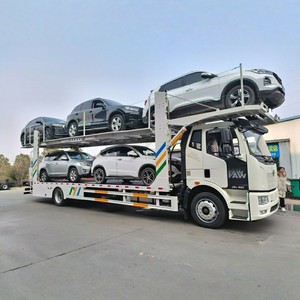 Camión Portacoches Faw de Doble Plataforma para 5/6 Autos, Remolque para Transporte de Vehículos en Venta - Product Image 2