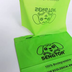 Custom Eco-Friendly Biodegradable Dog Poop Waste Disposal <b>Bag</b> <b>Compostable</b> Cornstarch Poo Pop <b>Bag</b> for Pets - Product Image 4