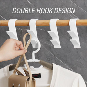 Appendiabiti da bagno per cucina a doppio gancio portaoggetti scaldasalviette per termosifone porta porta porta appendiabiti - Product Image 6