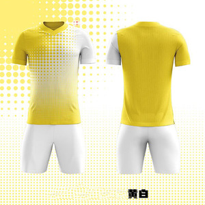 定制新设计黑色套装青年足球服数码印花球衣足球服 - Product Image 4