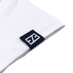 Étiquettes de vêtements personnalisées avec logo de marque, étiquettes tissées en damassé pour le cou et les tailles, étiquettes de bas de vêtement pour sweats à capuche - Product Image 1