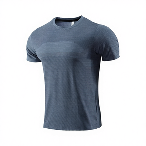 Camiseta Deportiva Vintage para Hombre, Estampada, Lavada, Ajustada, Transpirable, de Secado Rápido, con Diseño Personalizado - Product Image 4