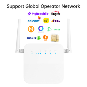 Sworix 3000Mah 4G Lte 150Mbps Cpe Router Cat4 Wifi Banda inalámbrica Banda ancha Wifi Hotspot Router Soporte Volte con ranura para tarjeta Sim - Product Image 2