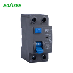 EBASEE Certifié CE IEC61008 2P 4P <span class=keywords><strong>30mA</strong></span> 100mA 300mA 25A 40A 63A Type <span class=keywords><strong>A</strong></span> <span class=keywords><strong>AC</strong></span> RCCB RCD <span class=keywords><strong>Disjoncteur</strong></span> Différentiel - Product Image 2