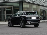 Nouvelle voiture essence Hongqi HS5 SUV de luxe 2025, transmission intégrale automatique, pneus R20, régulateur de vitesse adaptatif, intérieur cuir foncé, conduite à gauche, version chinoise