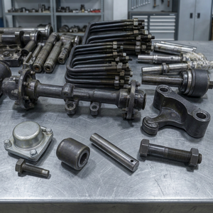 อะไหล่ทดแทนสำหรับชุดช่วงล่างรถพ่วง Peterbilt มือสอง K V TECH INDIA เหล็ก OE 03-01674 B656002 70685001 0201805 - Product Image 1