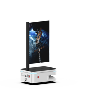 Robot publicitaire interactif Advor 55 pouces OLED pour la promotion en usine et en exposition - Product Image 5