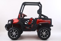 Lectric-coche eléctrico de cuatro ruedas para niños, vehículo de juguete para sentarse, 24V