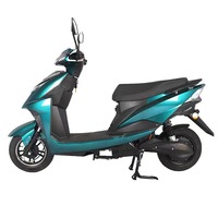 Trottinette Électrique Adulte pour Trajets Quotidiens - Véhicule Électrique à Deux Roues avec Cadre en Acier, Batterie au Plomb-Acide 3 Vitesses et Pédales pour le Transport de Marchandises