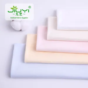 Thiết Kế Mới 50% Cotton 50% Modal Mềm Interlock Dệt Kim Vải Đối Với Trang Chủ Dệt May