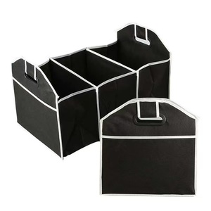 Sac de rangement multifonctionnel pour coffre de voiture, boîte de rangement pliable en tissu non tissé, sac de rangement pour coffre de voiture, sac pliable universel - Product Image 6