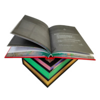 Book Publishing Printing Services Gemalte Sprayed Edge Custom Special Edition Neuartiger Hardcover-Buchdruck