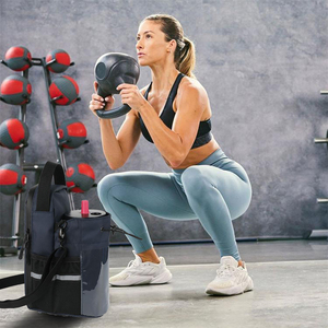 Bolso bandolera magnético para gimnasio con logotipo personalizado, bandolera impermeable, soporte para botella de agua, bolsas deportivas con cremallera y bolsillo para teléfono - Product Image 5