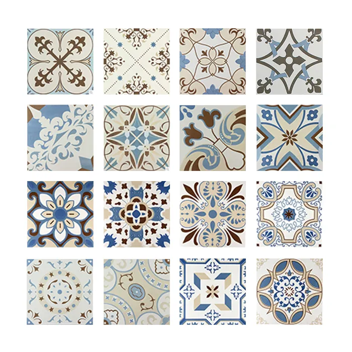 Azulejos de cemento hechos a mano para decoración de pared de baño, diseño de Casa de interior y exterior, cerámica China tradicional, encásticos, 200x200