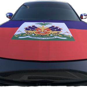 Dapat disesuaikan bendera nasional penutup kap mobil pesanan mendesak pengiriman cepat - Product Image 5