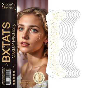 Di alta qualità <span class=keywords><strong>oro</strong></span> lentiggini temporaneo impermeabile per viso viso simpatico tatuaggio cosmetico per feste e trucco - Product Image 6