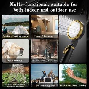 Pompe USB portable d'extérieur, montage au sol, affichage numérique, pour douche électrique de camping - Product Image 4