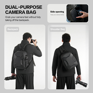 Sac à dos pour <span class=keywords><strong>appareil</strong></span> <span class=keywords><strong>photo</strong></span> Ambitful S1, coque rigide, étanche, antichoc, pour Canon, Sony, Fuji, <span class=keywords><strong>Nikon</strong></span>, grande capacité, sac de photographie - Product Image 5