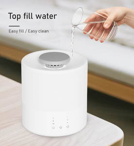 Máy tạo độ ẩm thông minh gia dụng, thiết kế mới, dung tích 1.5L, 2.5L, 4L, phun hơi nước nóng, điều khiển độ ẩm 3 cấp, hệ thống sưởi PTC, tích hợp hệ thống bảo vệ an toàn. - Product Image 4