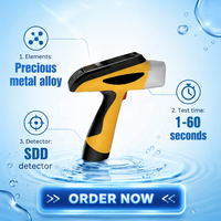 Analizador XRF Portátil SDD, Analizador de Metales Preciosos de Prueba Rápida y Alta Precisión para Joyerías y Reciclaje de Chatarra