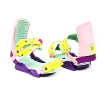 Chaussures de ski légères à boucle et de haute qualité fabriquées en Chine, fixations de snowboard pour chaussures de ski noires vente en gros