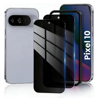 Protection d'écran en verre trempé 9H Premium pour Google Pixel 11 10 9 8 7 6 5 4 3 a Pro XL avec cadre d'installation Alligment