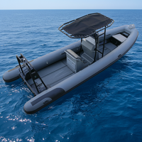 Bateaux gonflables jantes 700 en aluminium, livraison gratuite, grande vitesse, bateaux gonflables Orca Hypalon/PVC à vendre
