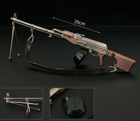 Pistolas de juguete para adultos RPK colección de Metal ensamblable niños hombres regalo de Navidad balas extraíbles - Product Image 3