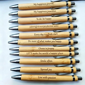 Personnalisation de l'usine Source Promotion commerciale <span class=keywords><strong>Gravure</strong></span> laser <span class=keywords><strong>Stylo</strong></span> à bille vierge <span class=keywords><strong>Stylo</strong></span> en bois <span class=keywords><strong>Stylo</strong></span> en bambou - Product Image 3