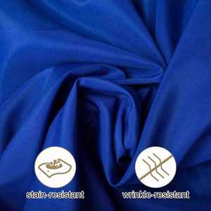 Wholesale Handmade Waterproof Oilproof Customized Color 120 Inch <b>Round</b> <b>Tablecloth</b> Polyester for Wedding Banquet Restaurant - Product Image 3