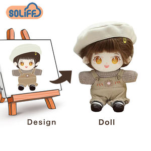 Figurines en peluche personnalisées, animaux en peluche super doux, cadeaux en gros et jouets anti-stress avec logo personnalisé, rembourrage en coton PP - Product Image 5
