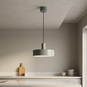 Lampada da soffitto Serantes in metallo verde E27 IP20 Max 40W (F-Bright 2500940-V) - Product Image 3