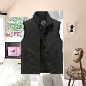 Chalecos de Verano para Hombre, de Mezclilla, Anti-Pilling, Bordado 3D, Secado Rápido, Chalecos Finos sin Mangas para Escalar - Product Image 3