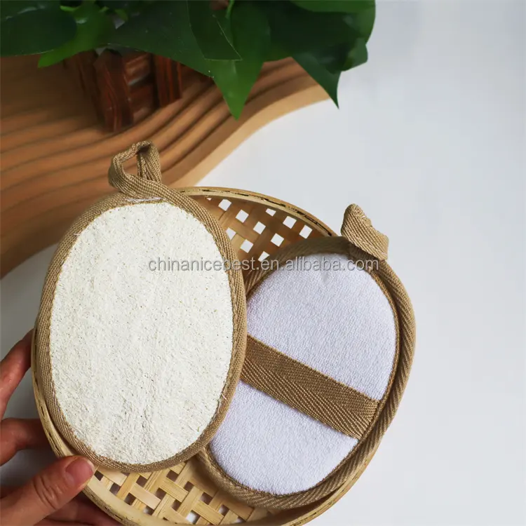 Éponges Luffa naturelles, tampon exfoliant pour le corps, gommage du dos, nettoyage du visage, cuisine, douche, bain, Luffa, vente en gros