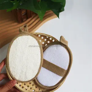 Toptan doğal lif kabağı sünger ped peeling vücut geri Scrubber yüz temizleme mutfak duş banyo Luffa