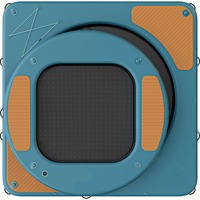 Plateforme flottante gonflable en maille avec rampe pour lac, piscine, plage – Idéale pour bronzer et se détendre dans l'eau (pour adultes)