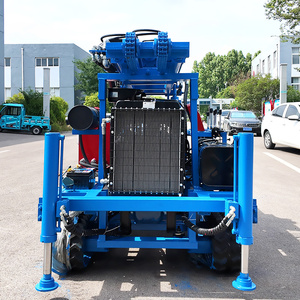 Xoay nhỏ đá nước giếng khoan Giàn Khoan bánh xích gắn máy khoan giếng sâu vào giếng nước - Product Image 3