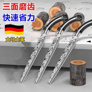 Damascus Steel Hand Saw 12 In High Speed <b>Woodworking</b> Tree Cutting <b>Tool</b> - Product Image 3