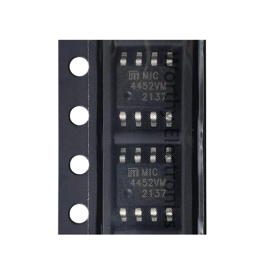 Circuito integrado de gestión de potencia original, chip IC 4452, 4452VM, SOIC-8, MIC4452VM, piezas electrónicas, nuevo
